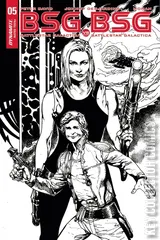 Variant Cover for BSG vs. BSG #5