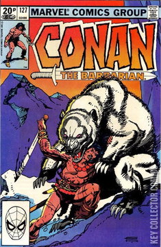 Variant Cover for Conan the Barbarian #127