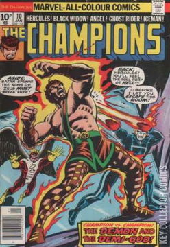 Variant Cover for Champions #10