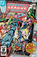 Cover for Justice League of America #218