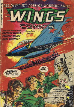 Variant Cover for Wings Comics #123