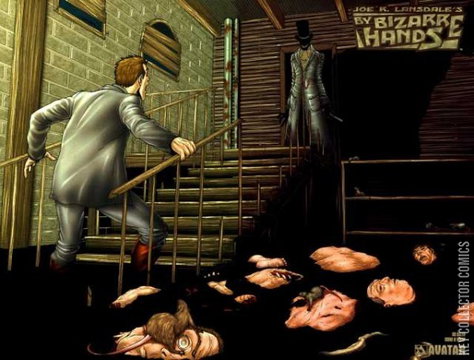 Variant Cover for Joe R. Lansdale's By Bizarre Hands #6