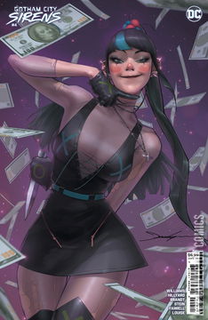 Variant Cover for Gotham City Sirens #4