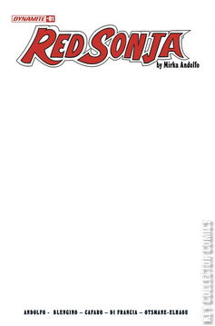 Variant Cover for Red Sonja #1