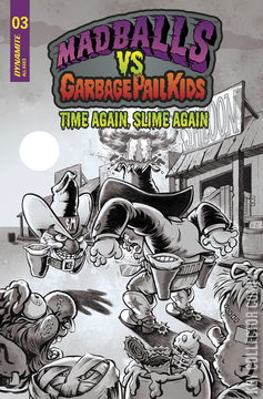 Variant Cover for Madballs vs. Garbage Pail Kids: Slime Again #3