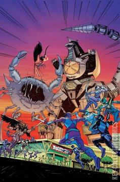 Variant Cover for Mighty Morphin Power Rangers #6