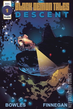 Variant Cover for Black Demon Tales: Descent #1