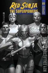 Variant Cover for Red Sonja: The Superpowers #1