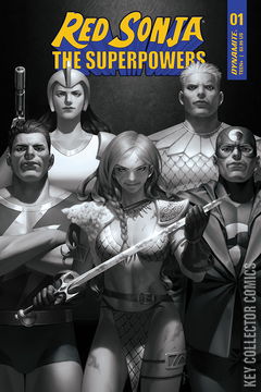 Variant Cover for Red Sonja: The Superpowers #1