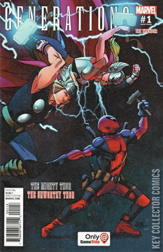 Variant Cover for Generations: The Unworthy Thor & The Mighty Thor #1