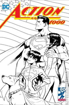 Variant Cover for Action Comics #1000