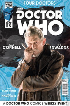 Variant Cover for Doctor Who: Four Doctors #1