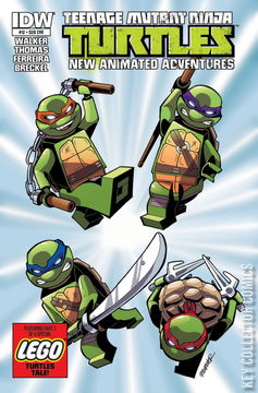 Variant Cover for Teenage Mutant Ninja Turtles: New Animated Adventures #12