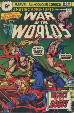 Variant Cover for Amazing Adventures #36