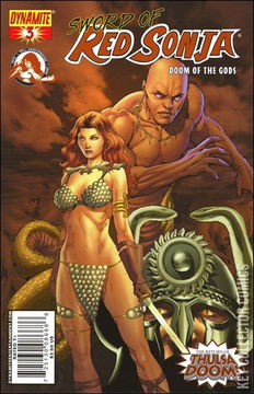 Variant Cover for Sword of Red Sonja: Doom of the Gods #3