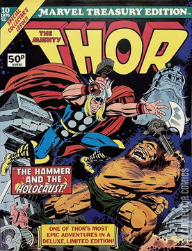 Variant Cover for Marvel Treasury Edition #10