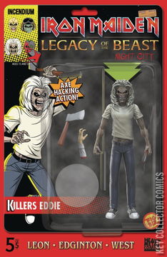 Variant Cover for Iron Maiden Legacy of the Beast #5