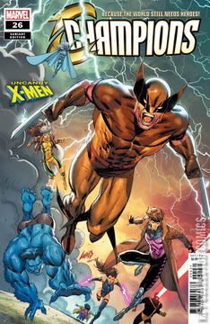 Variant Cover for Champions #26