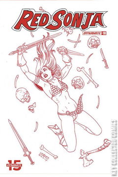 Variant Cover for Red Sonja #10
