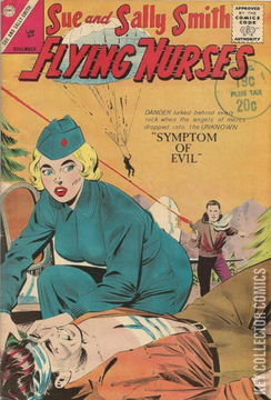 Variant Cover for Sue & Sally Smith, Flying Nurses #54