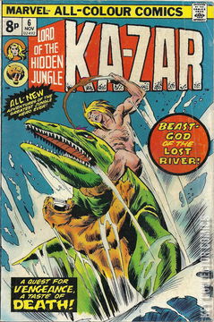Variant Cover for Ka-Zar #6