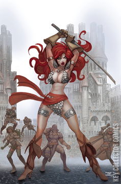 Variant Cover for Red Sonja: Death and the Devil #4