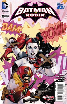 Variant Cover for Batman and Robin #39