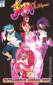 Variant Cover for Jem & The Holograms Annual #0