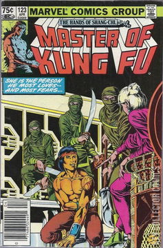 Variant Cover for Master of Kung Fu #123