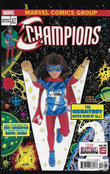 Variant Cover for Champions #27