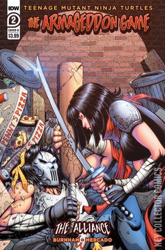 Variant Cover for Teenage Mutant Ninja Turtles: The Armageddon Game - The Alliance #2