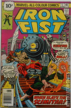 Variant Cover for Iron Fist #5