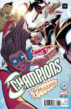 Variant Cover for Champions #1