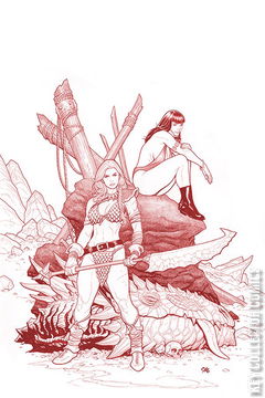 Variant Cover for Vampirella / Red Sonja #3