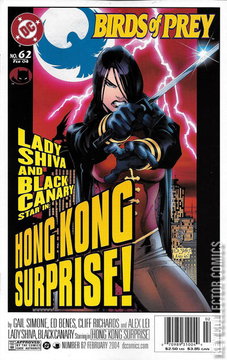 Variant Cover for Birds of Prey #62