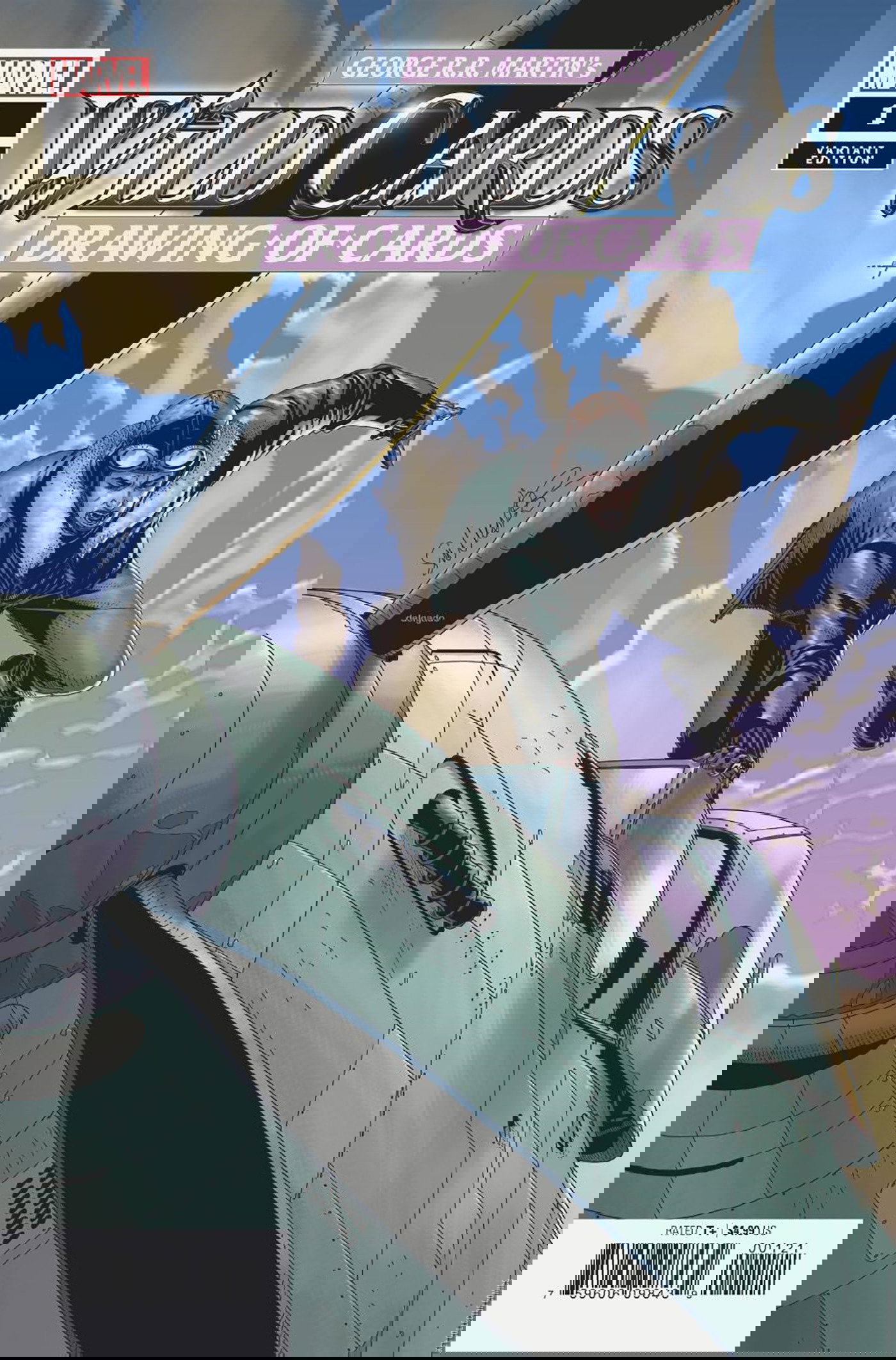 Variant Cover for Wild Cards: The Drawing of Cards #1