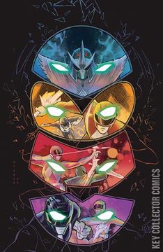 Variant Cover for Mighty Morphin Power Rangers / Teenage Mutant Ninja Turtles #4