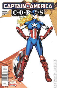Variant Cover for Captain America Corps #4