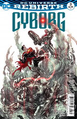 Variant Cover for Cyborg #3