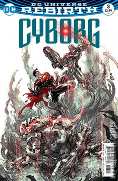 Variant Cover for Cyborg #3
