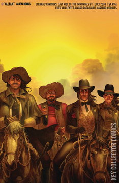 Variant Cover for Eternal Warriors: Last Ride of the Immortals #1