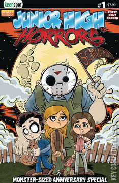 Variant Cover for Junior High Horrors: Monster-Sized Special #1