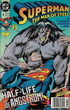 Variant Cover for Superman: The Man of Steel #4