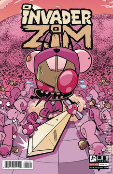 Variant Cover for Invader Zim #25