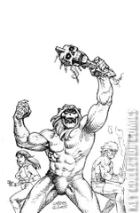 Variant Cover for Thundarr the Barbarian #4