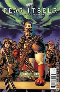 Variant Cover for Fear Itself #6