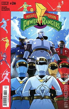 Variant Cover for Mighty Morphin Power Rangers #26