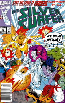 Variant Cover for Silver Surfer #72