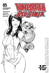 Variant Cover for Vampirella / Red Sonja #5