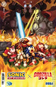 Sonic the Hedgehog x Godzilla #1